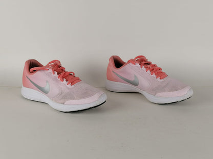 Nike Revolution 3 GS 'Baby Pink/White'-Running-Athletic Corner