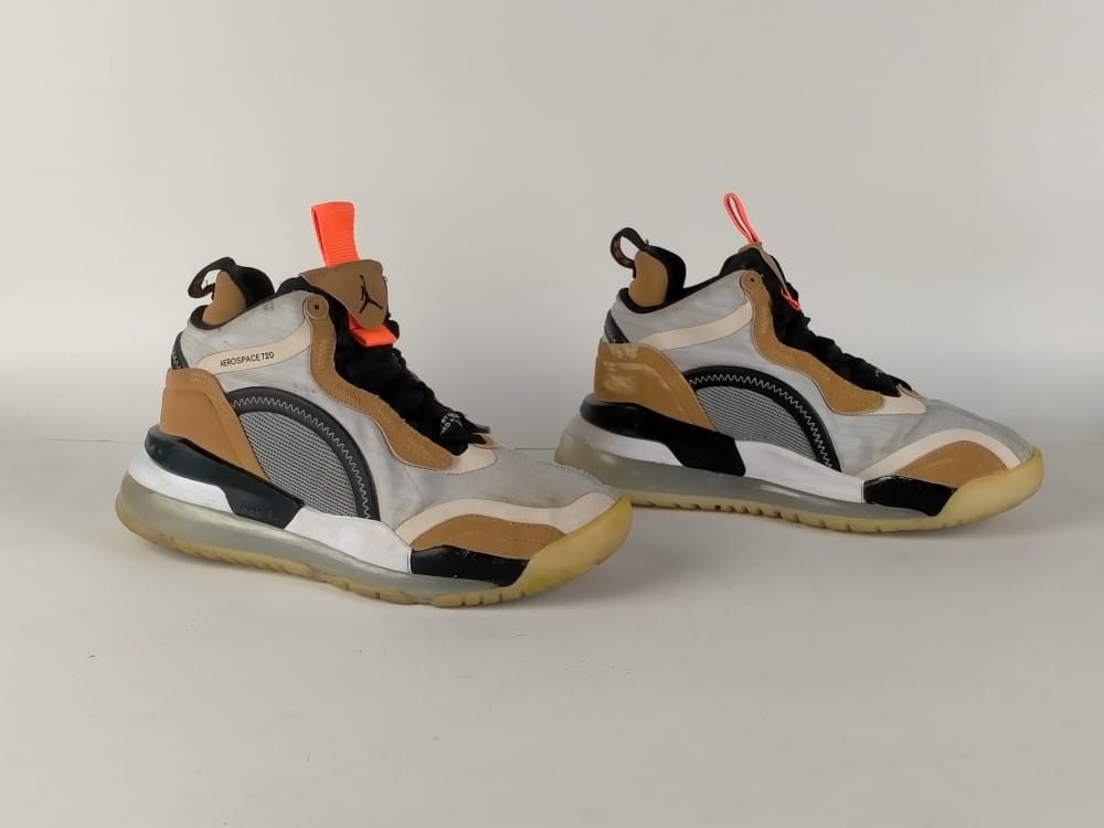 Nike Jordan Aerospace 720 "Rookie of the Year" 'Grey Fog/Black/Particle Grey'-Basketball-Athletic Corner