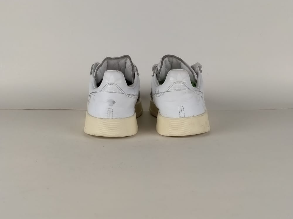 adidas Originals Supercourt Shoes 'Crystal White/Chalk White/Off White'-Sneakers-Athletic Corner