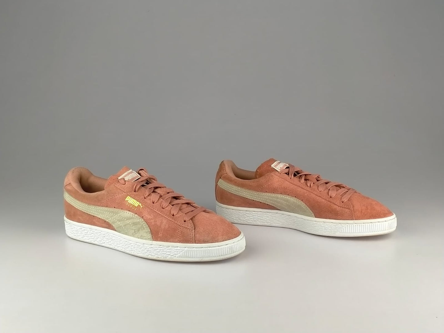 Puma Wmns Suede Classic 'Cameo Brown/Puma White'-Sneakers-Athletic Corner