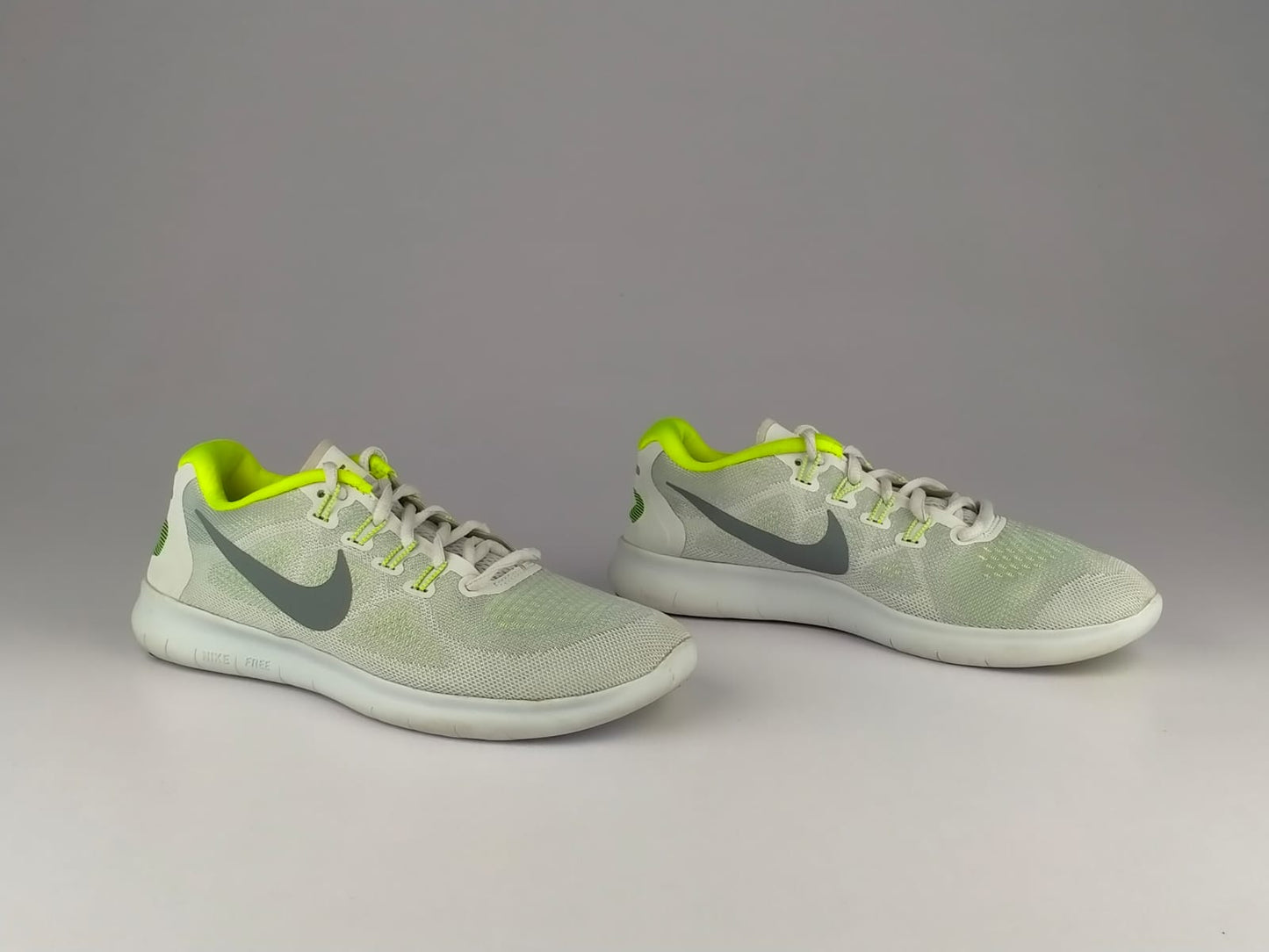 Nike Wmns Free RN 2017 'Silver/Lime Green'
