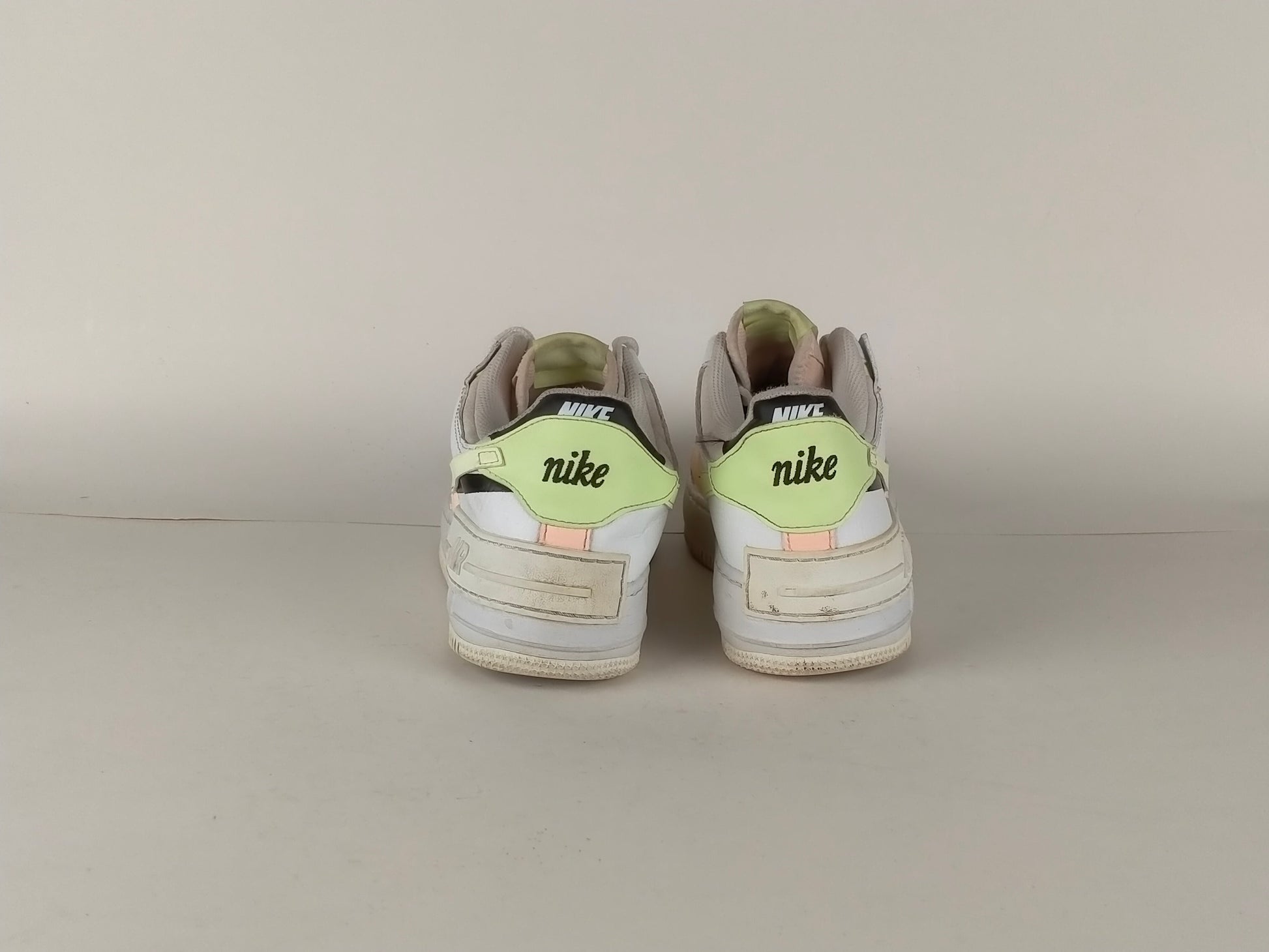 Nike Wmns Air Force 1 Shadow 'White/Crimson Tine/Black'-Sneakers-Athletic Corner