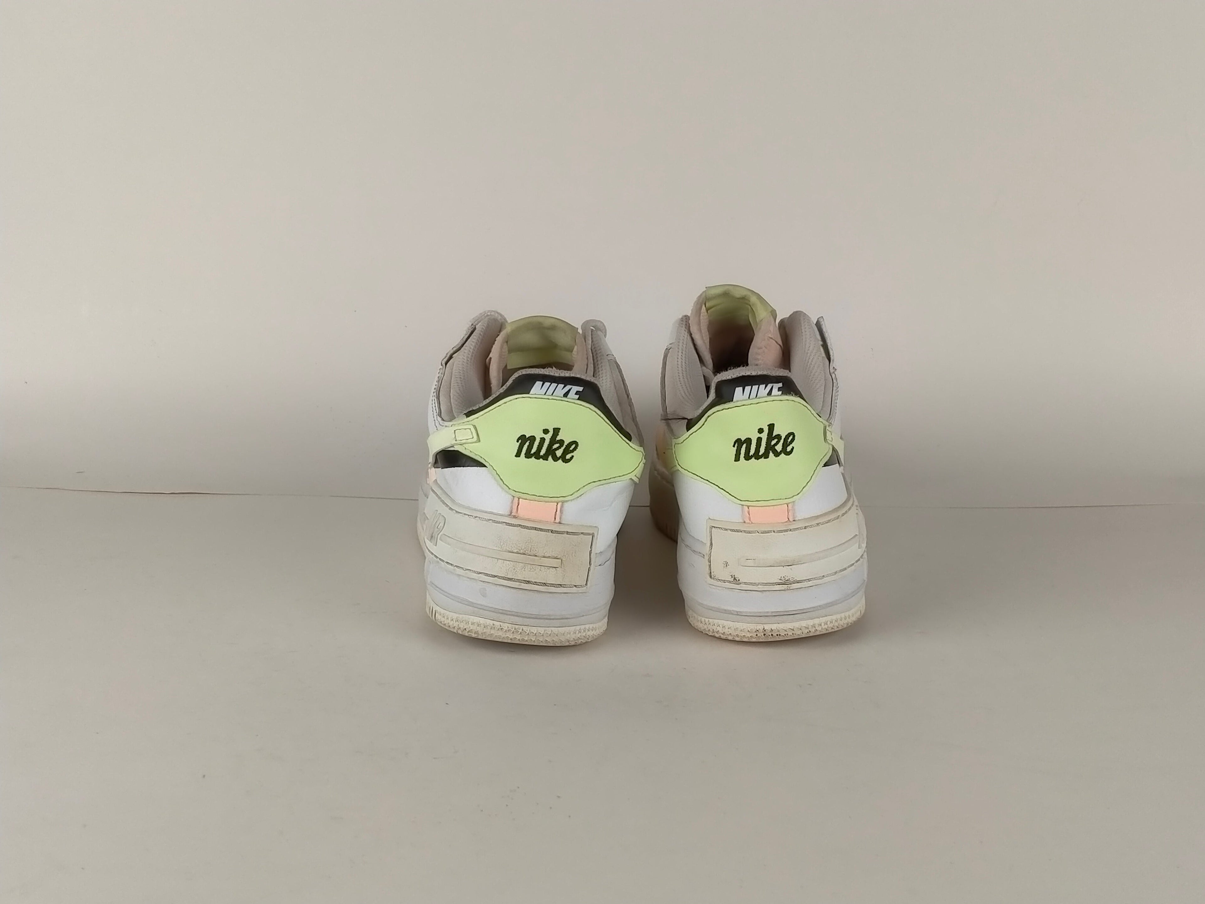 Nike Wmns Air Force 1 Shadow 'White/Crimson Tine/Black'-Sneakers-Athletic Corner