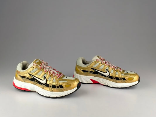 Nike Wmns P-6000 'Light Bone/Summit White/Metallic Gold'