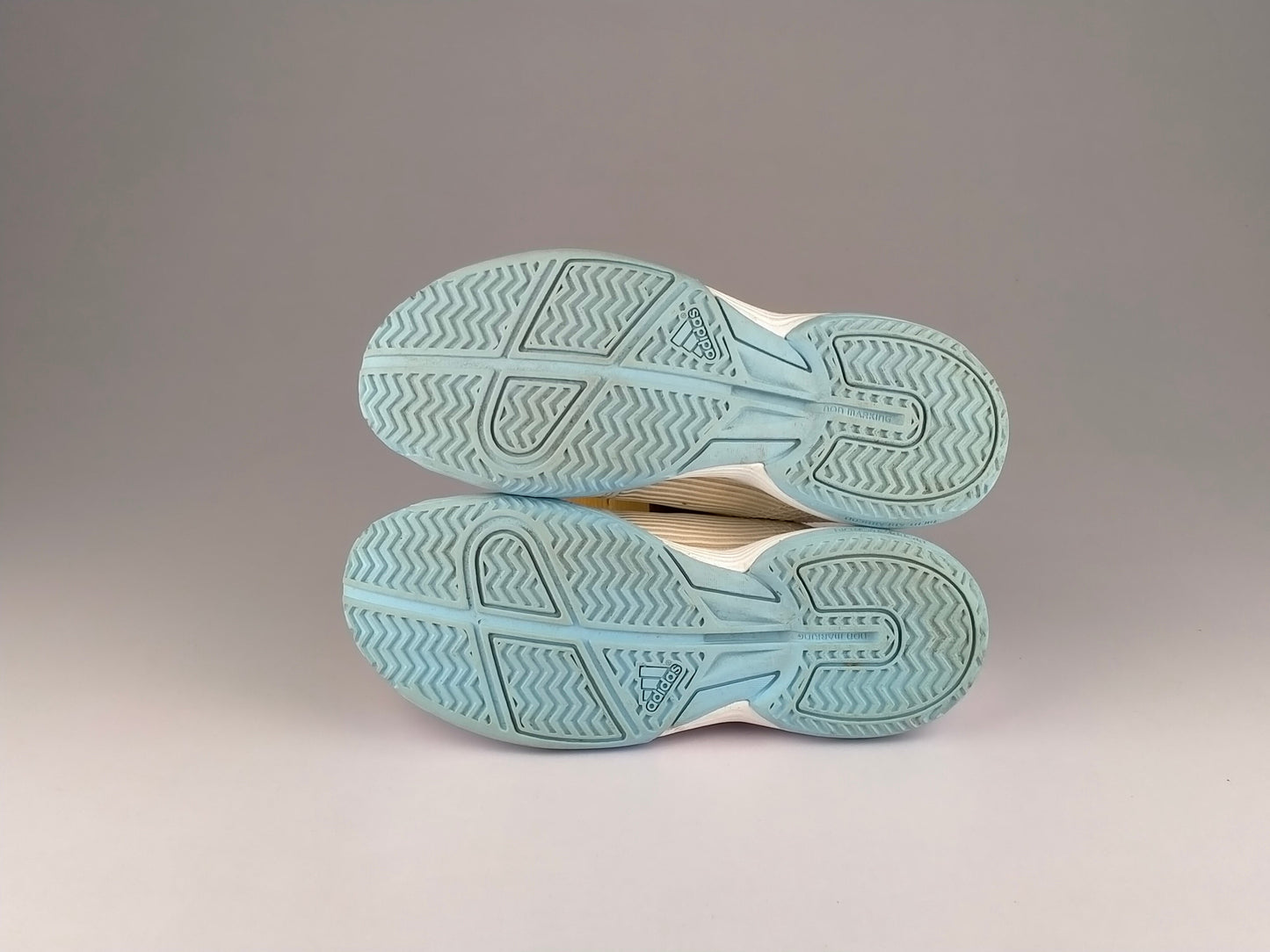 adidas Adizero Club Tennis 'Cloud White/Glow Blue'-Running-Athletic Corner