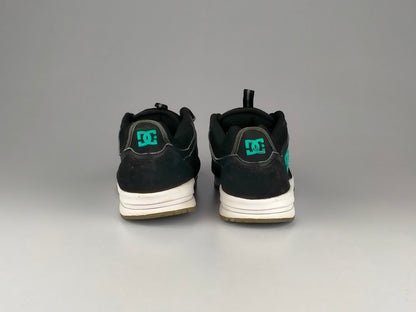 DC Kalis Lite 'Black/White/Turquoise'-Sneakers-Athletic Corner