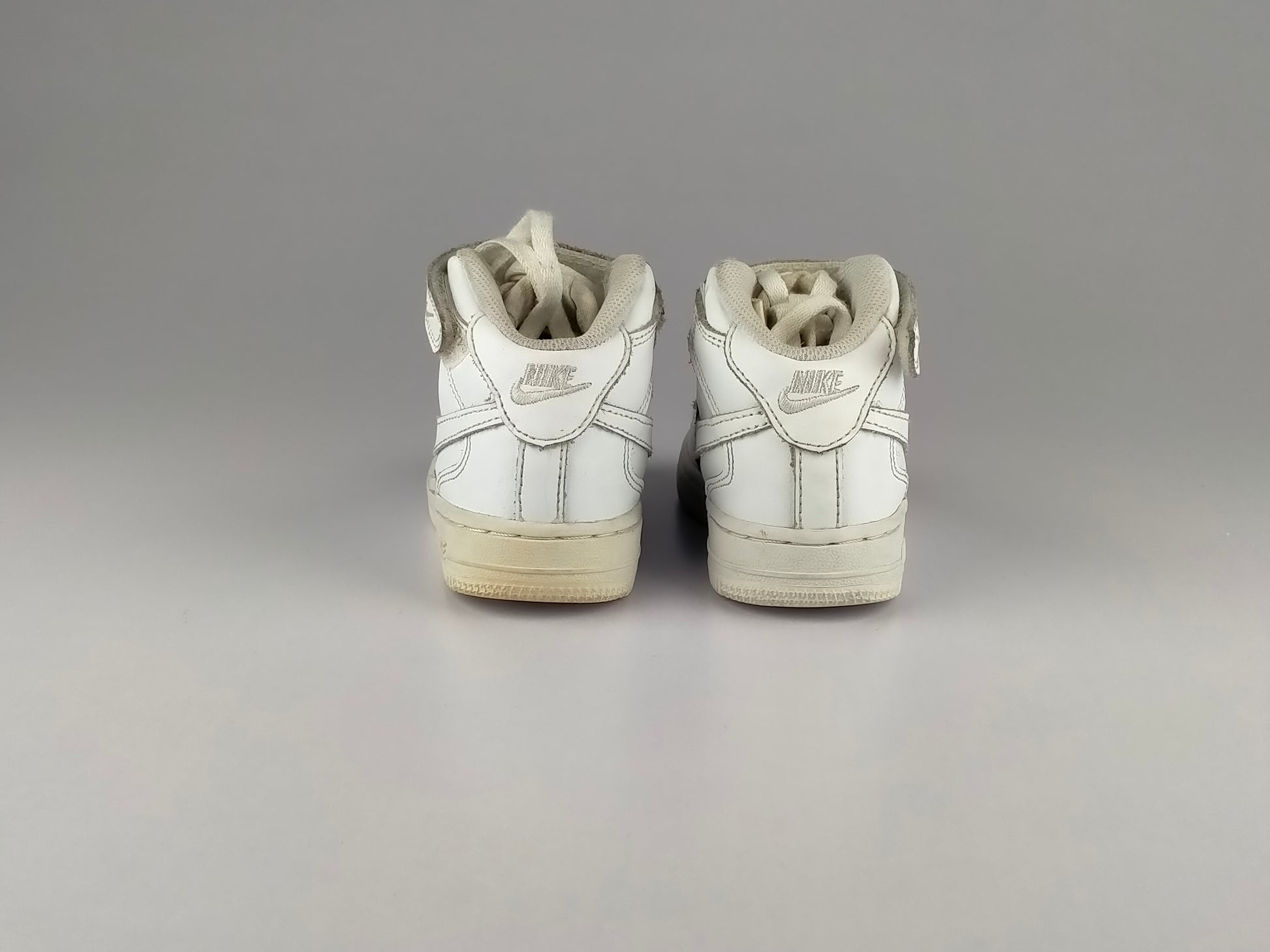 Nike Force 1 Mid (TD) 'All White'-Basketball-Athletic Corner