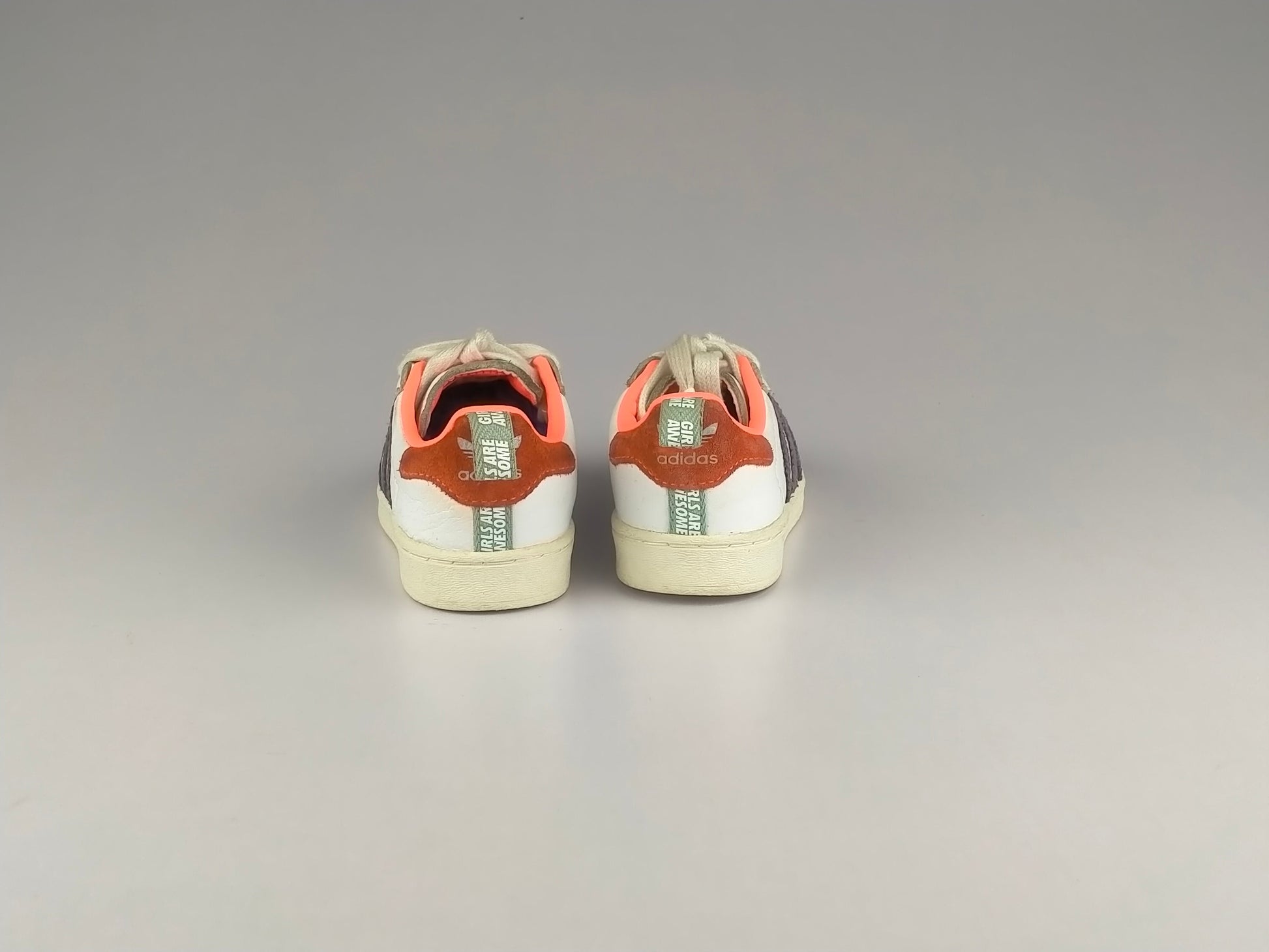 adidas Superstar EL Girls Are Awesome TD 'Cloud White/Icey Pink/Signal Coral'-Sneakers-Athletic Corner