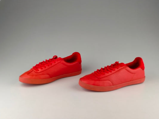 Zara Man Low-Top Sneakers 'Pure Red'