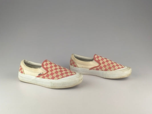 Vans Checkerboard Slip-On 'Pink/White'