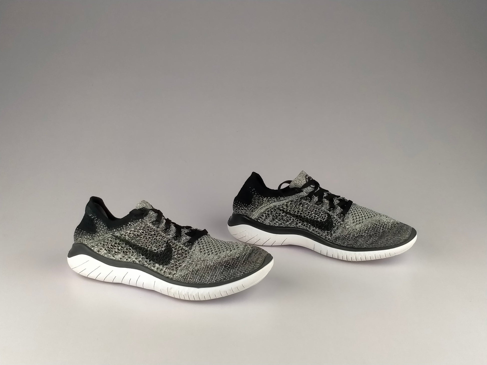 Nike Wmns Free RN Flyknit 2018 'White/Black'-Running-Athletic Corner