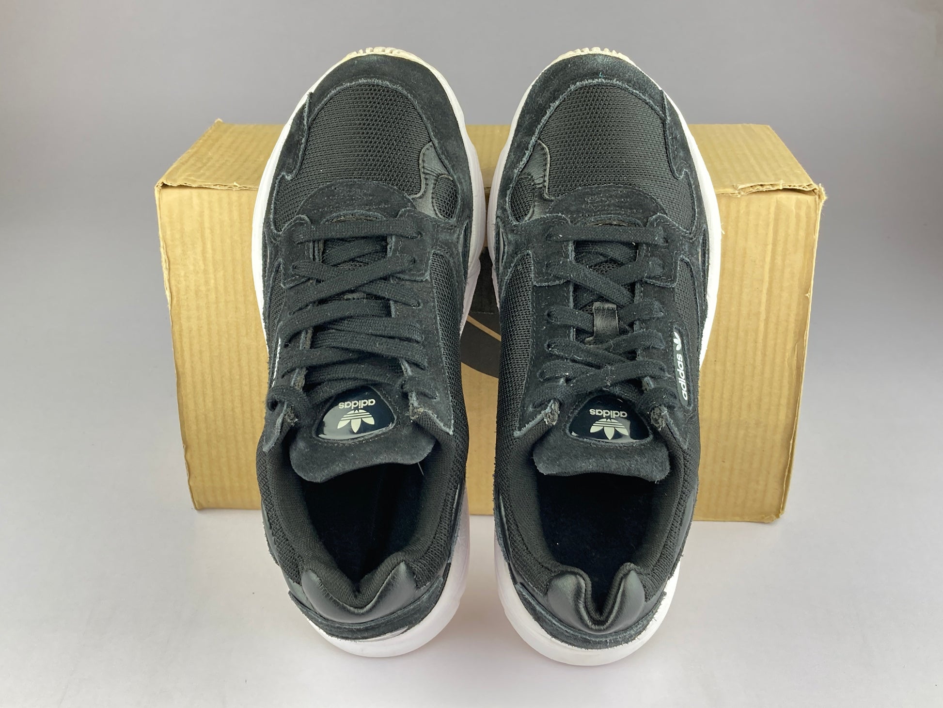 adidas Wmns Falcon 'Black White' b28129-Sneakers-Athletic Corner