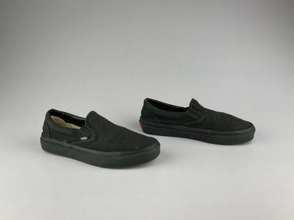 Vans Off the Wall Slip-on 'All Black'-Sneakers-Athletic Corner