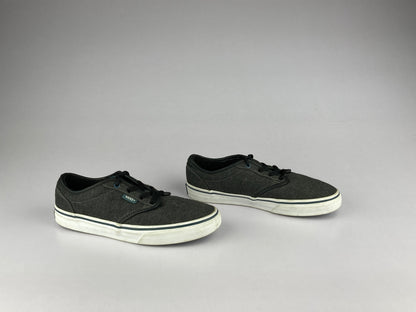Vans Canvas Authentic Shoe 'Charcoal/White'-Sneakers-Athletic Corner
