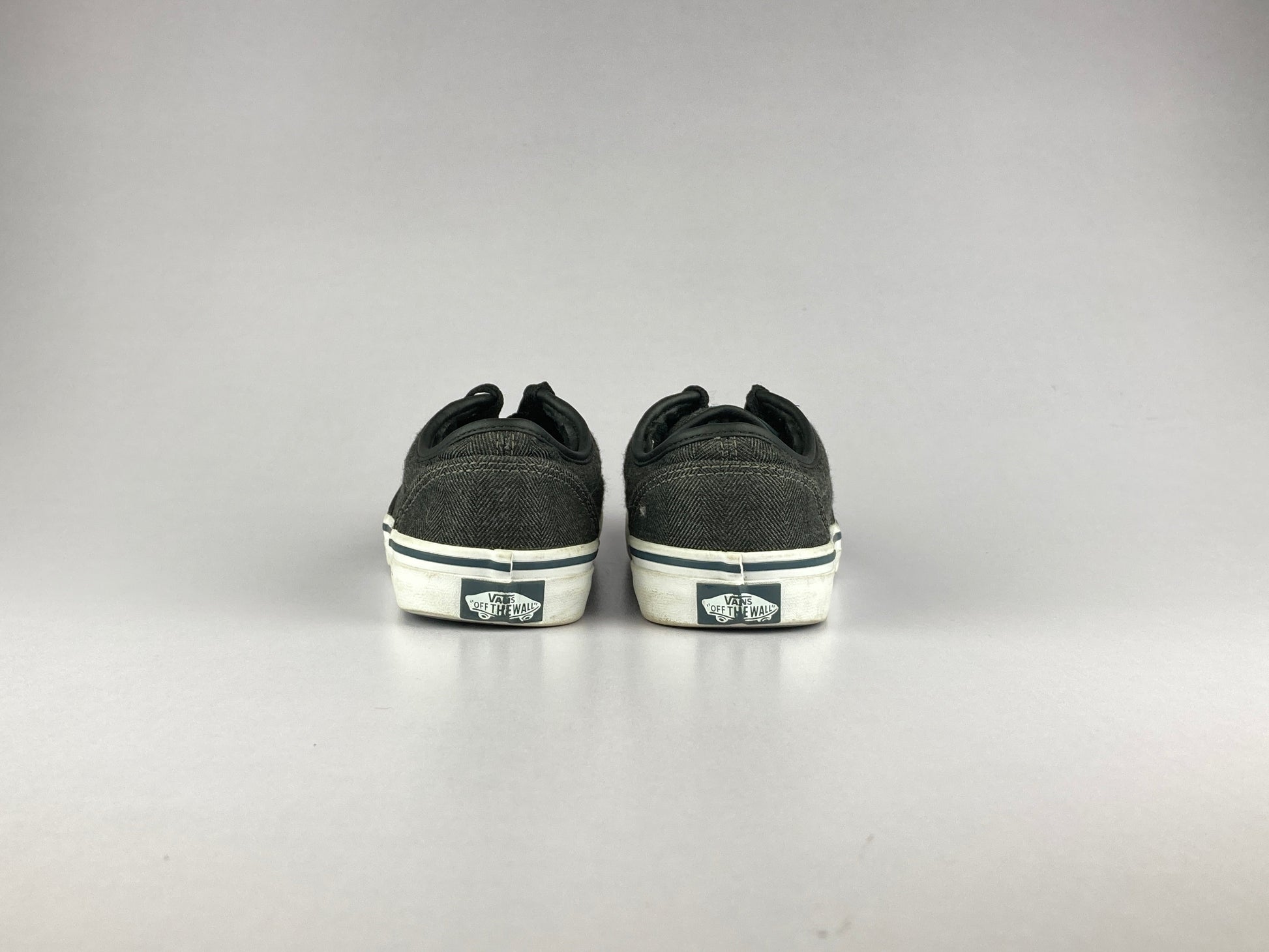 Vans Canvas Authentic Shoe 'Charcoal/White'-Sneakers-Athletic Corner