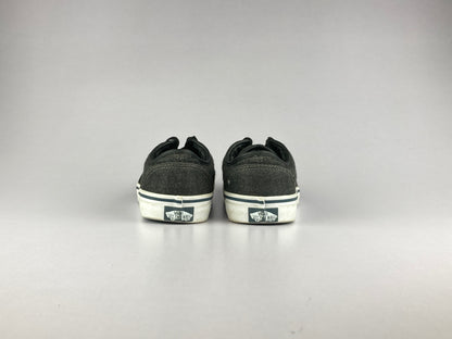 Vans Canvas Authentic Shoe 'Charcoal/White'-Sneakers-Athletic Corner