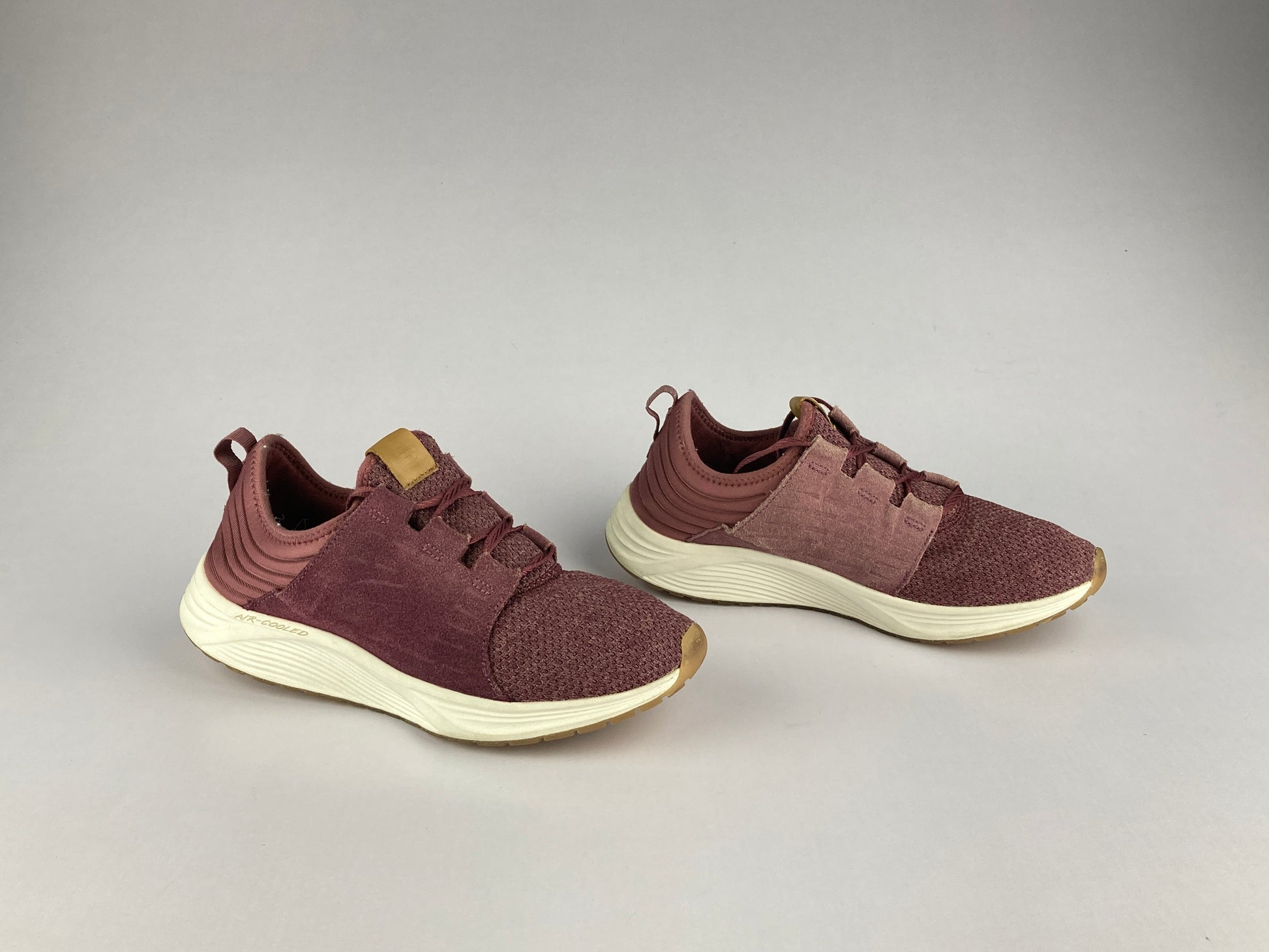 Skechers Women's Skyline Sneaker 'Burgundy/White/Gum'-Sneakers-Athletic Corner