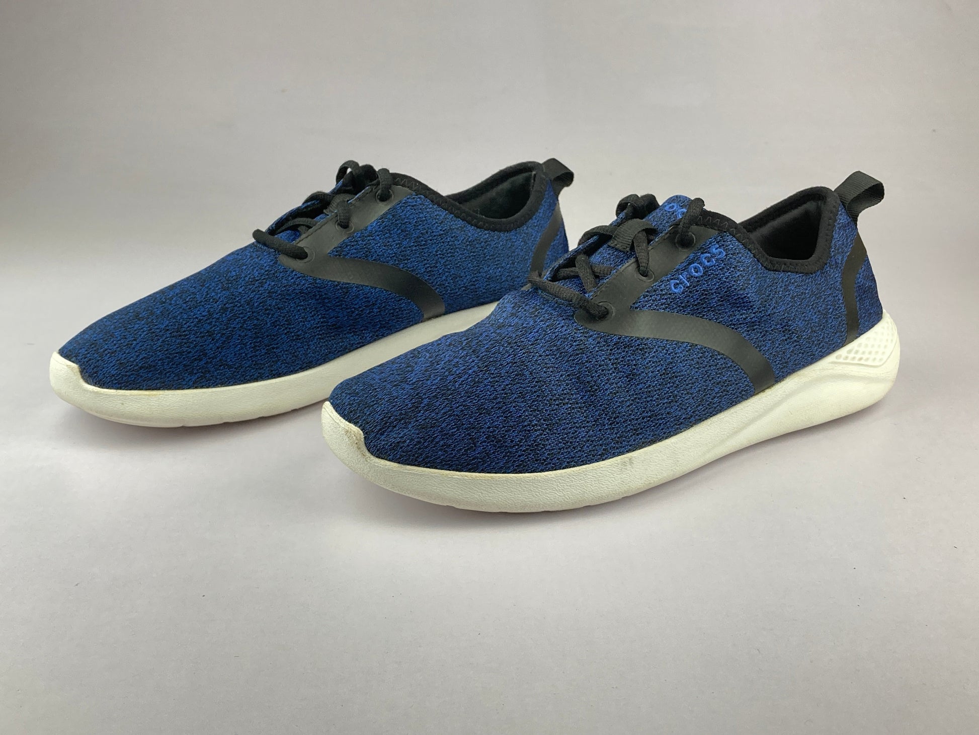 Crocs LiteRide Grindle Pattern 'Blue/White' 205162-Running-Athletic Corner