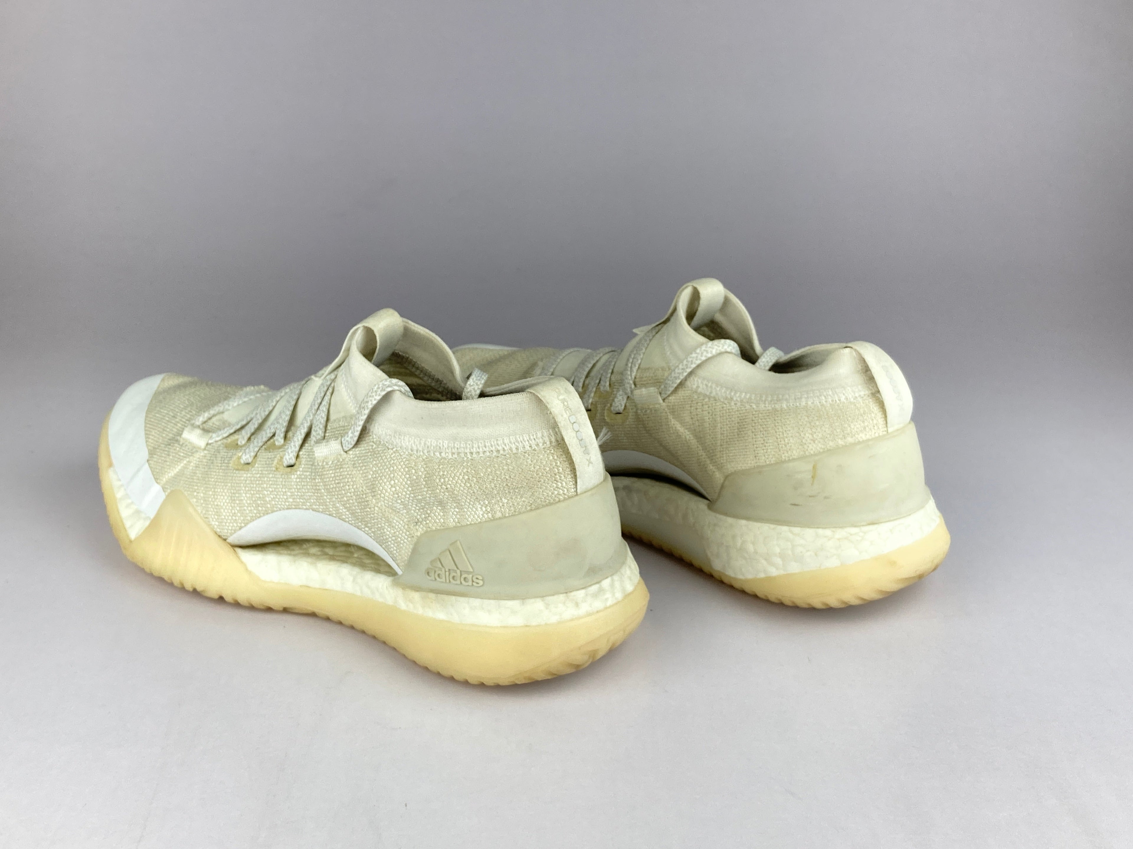 adidas Wmns Pureboost X TR 3.0 'Cloud White/Chalk Pearl/Silver Metallic' cg3529-Running-Athletic Corner
