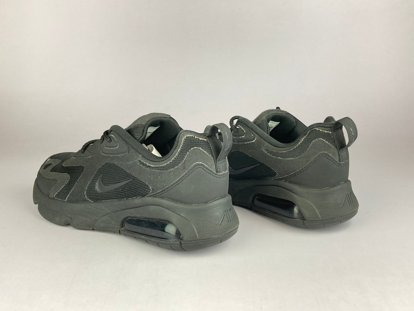 Nike Wmns Air Max 200 'Triple Black' at6175-003-Sneakers-Athletic Corner
