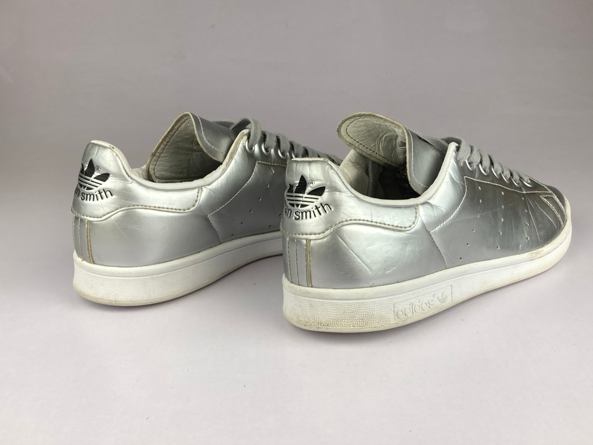 adidas Original Stan Smith 'Silver Met' cg3679-Sneakers-Athletic Corner