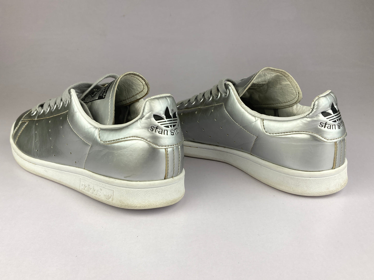 adidas Original Stan Smith 'Silver Met' cg3679-Sneakers-Athletic Corner