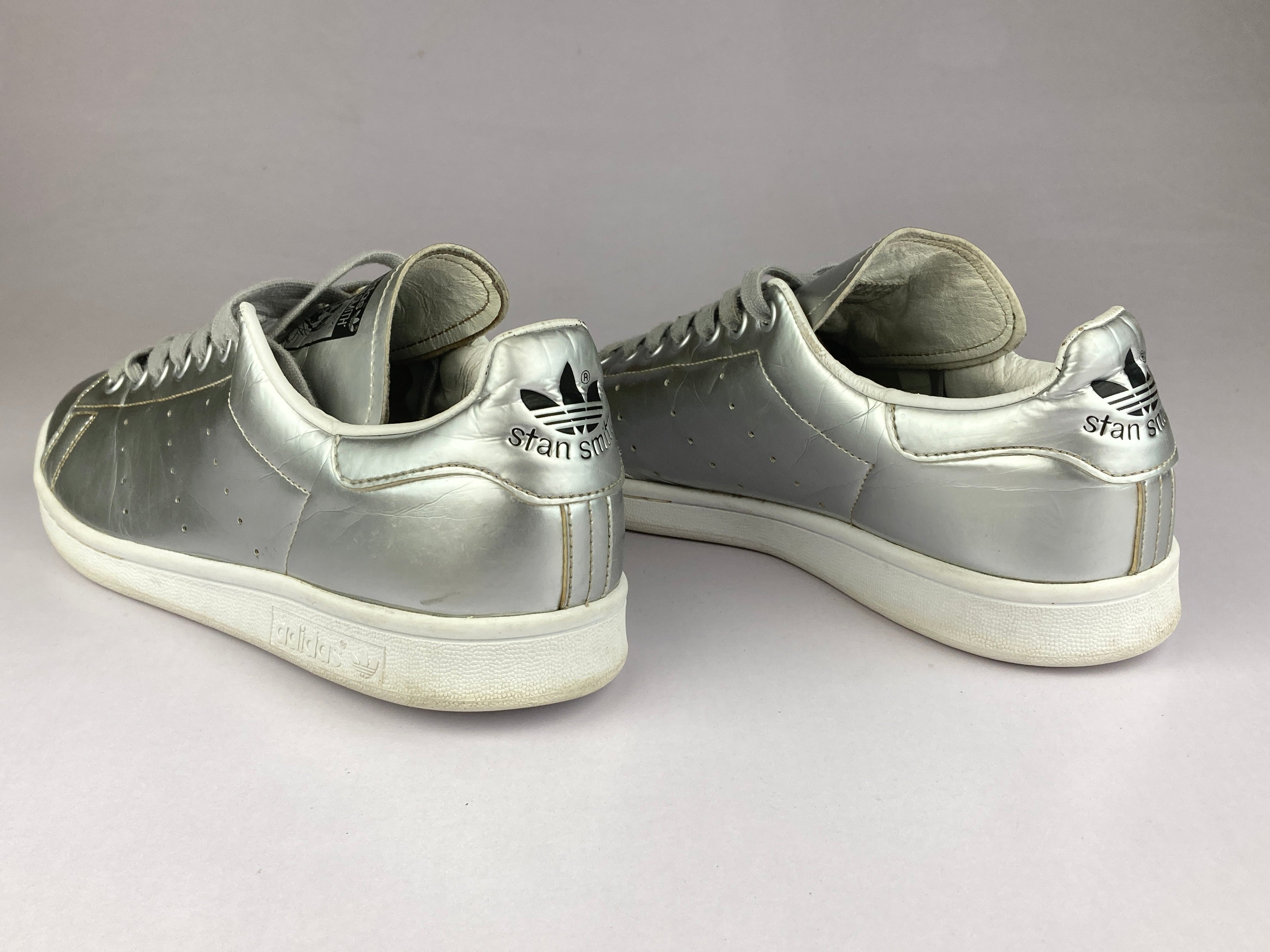 adidas Original Stan Smith 'Silver Met' cg3679-Sneakers-Athletic Corner