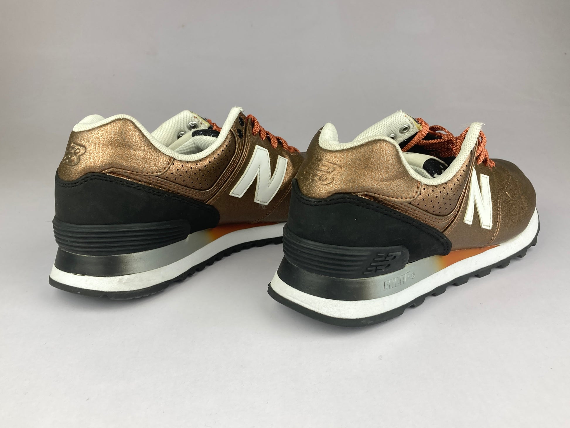 New Balance WL574 RAB 'Copper/White'-Sneakers-Athletic Corner