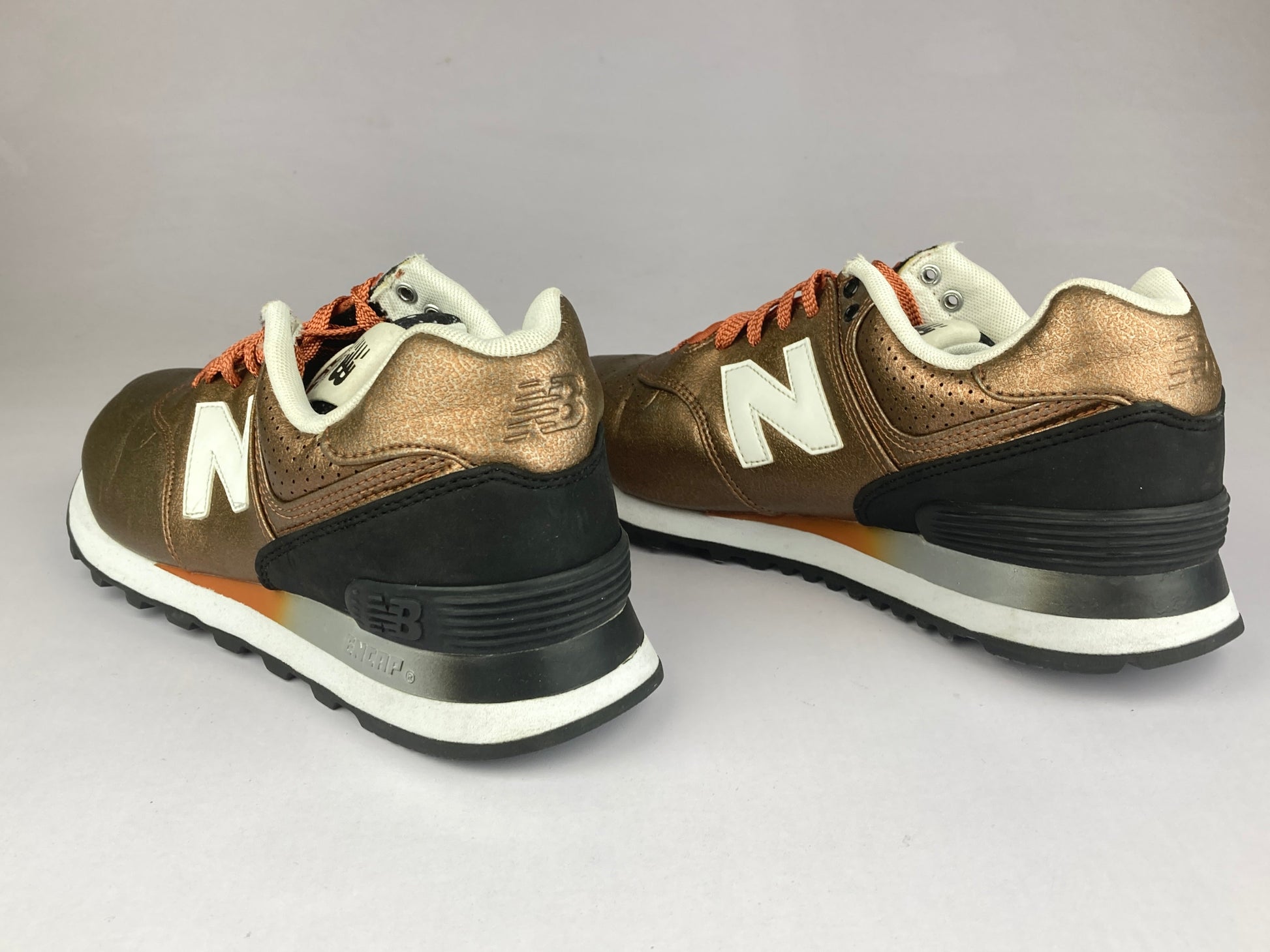 New Balance WL574 RAB 'Copper/White'-Sneakers-Athletic Corner