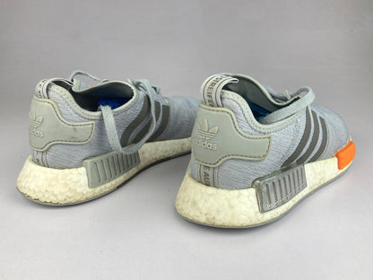adidas NMD R1 'Halo Silver/Black Silver/Bahia Orange' fy5730-Sneakers-Athletic Corner