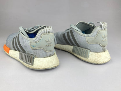 adidas NMD R1 'Halo Silver/Black Silver/Bahia Orange' fy5730-Sneakers-Athletic Corner