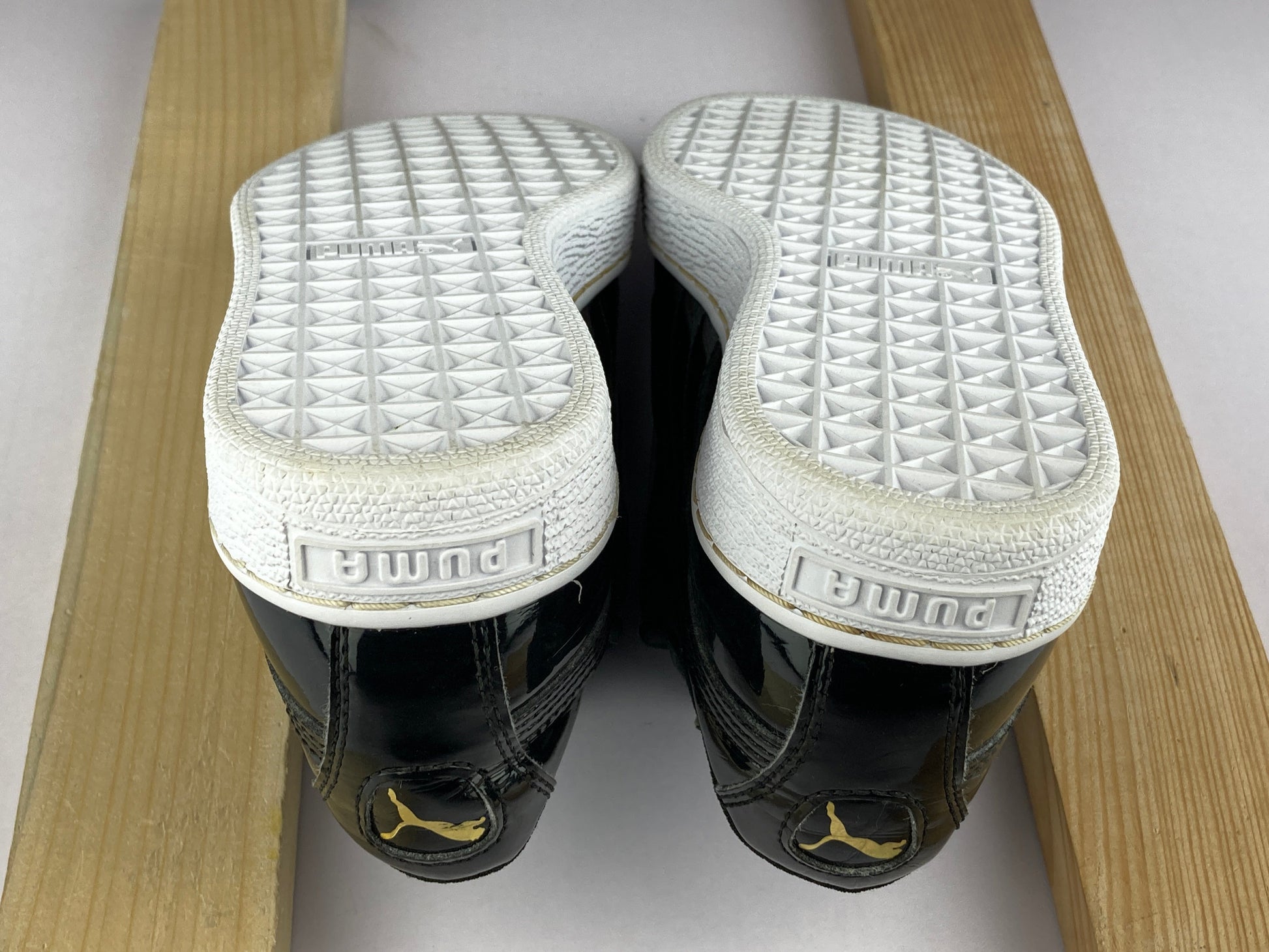 Puma Basket Heart Patent 'Black/White' 363073 01-Sneakers-Athletic Corner