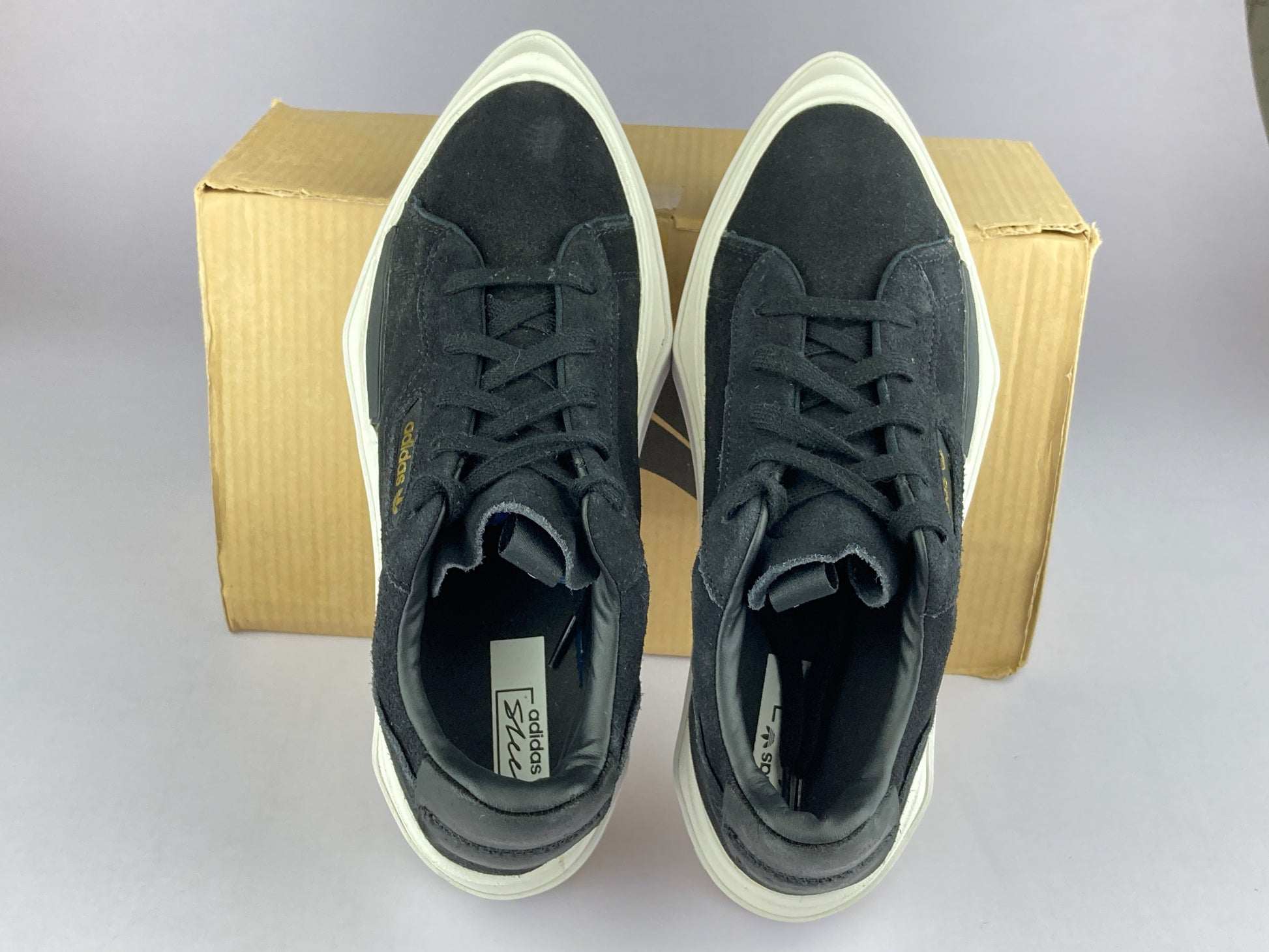 adidas Wmns Hypersleek 'Black White' ee7037-Sneakers-Athletic Corner