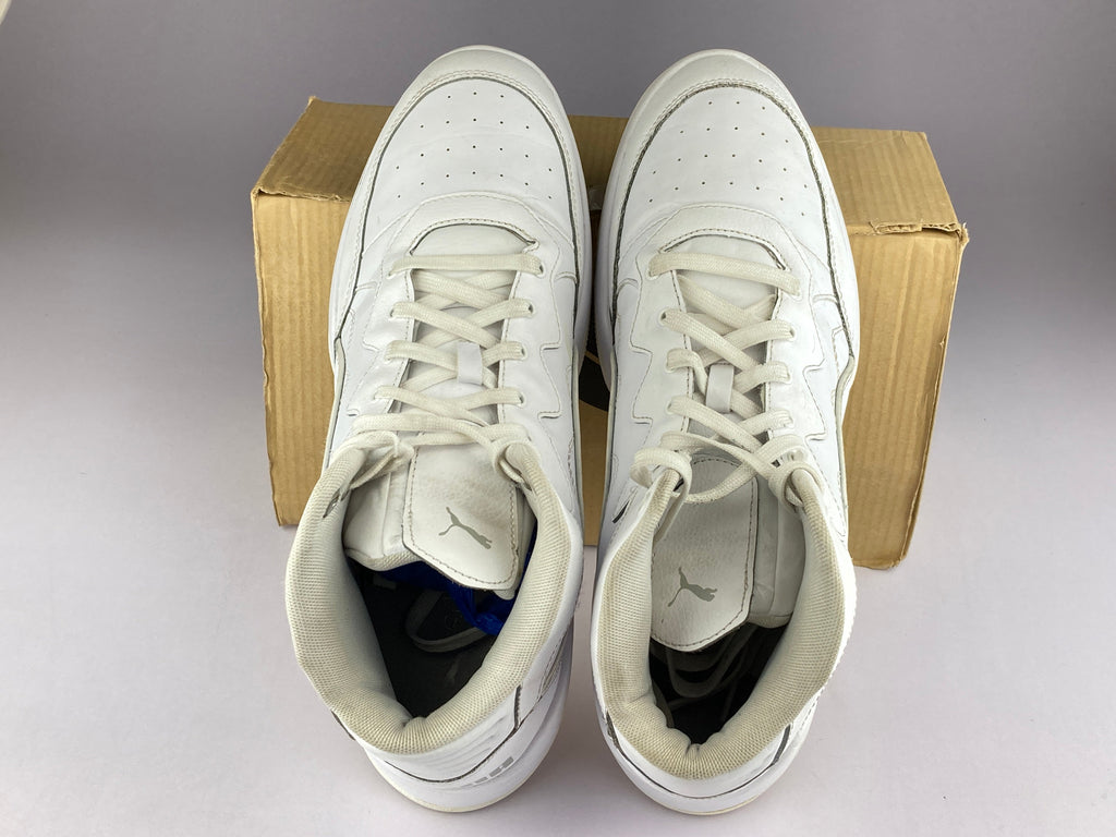 Puma Rebound Playoff 'White' 370546-01-Sneakers-Athletic Corner