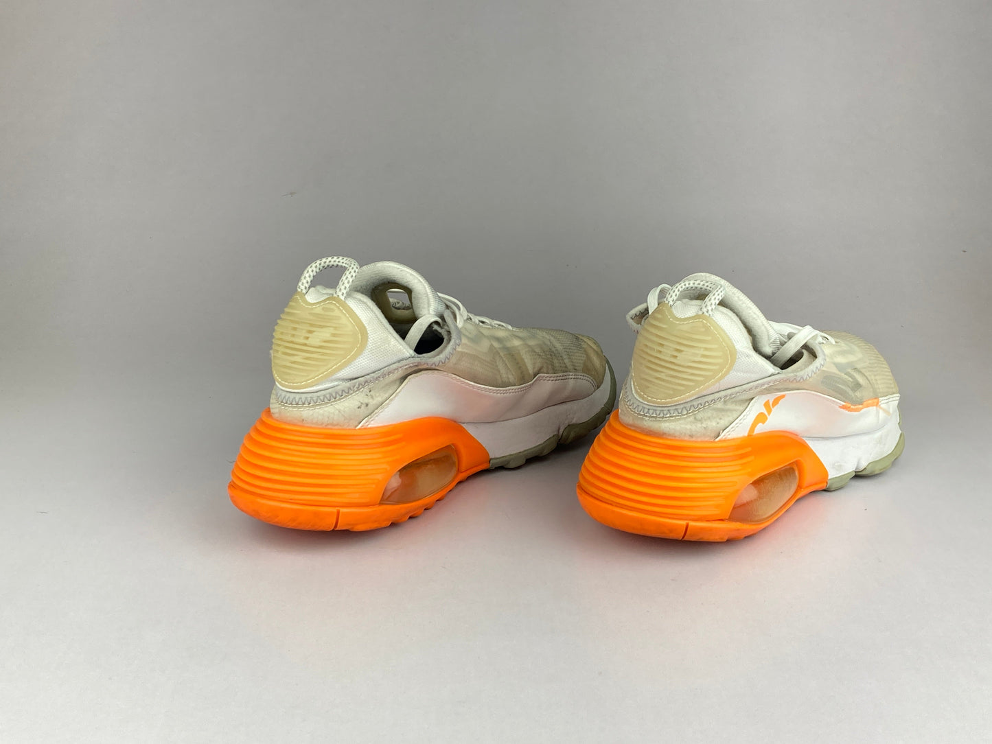 Nike Air Max 2090 'White/Total Orange' DC9032-100-Sneakers-Athletic Corner