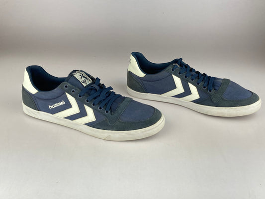 Hummel Wmns Slimmer Stadil Low 'Navy/White'