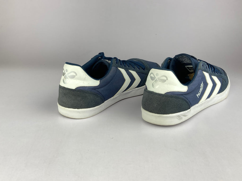 Hummel Wmns Slimmer Stadil Low 'Navy/White'-Sneakers-Athletic Corner