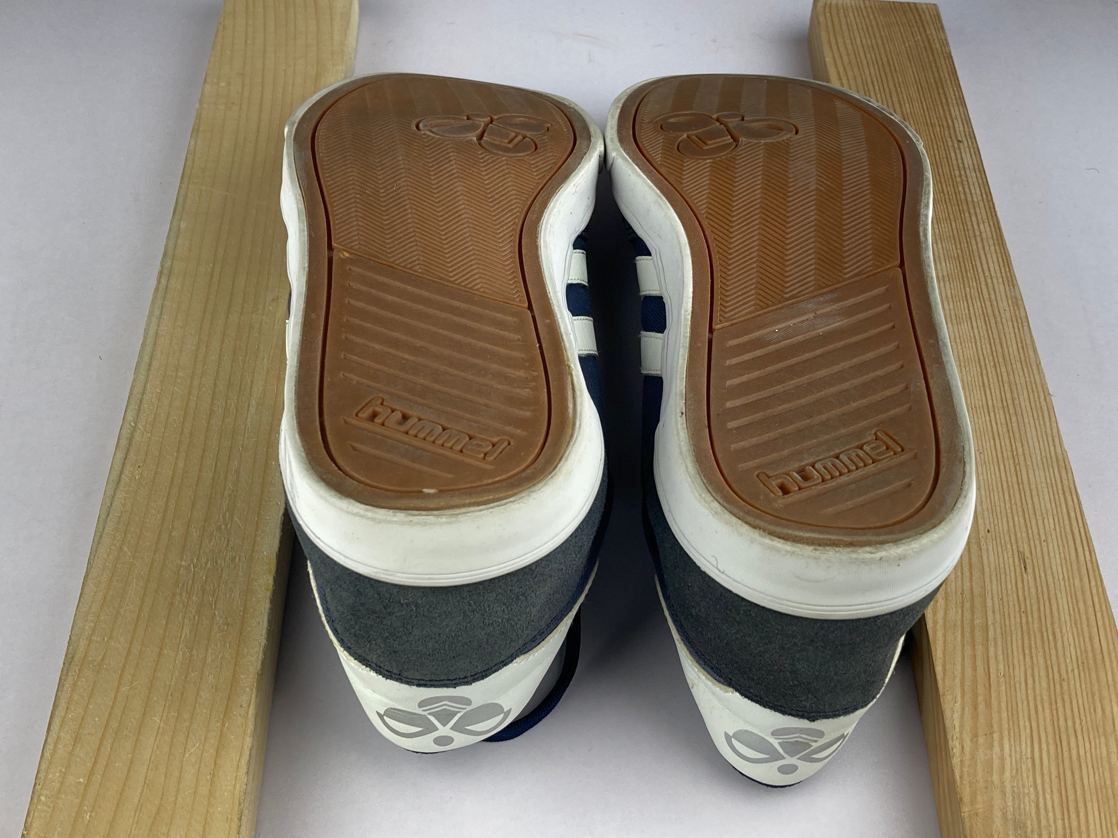 Hummel Wmns Slimmer Stadil Low 'Navy/White'-Sneakers-Athletic Corner