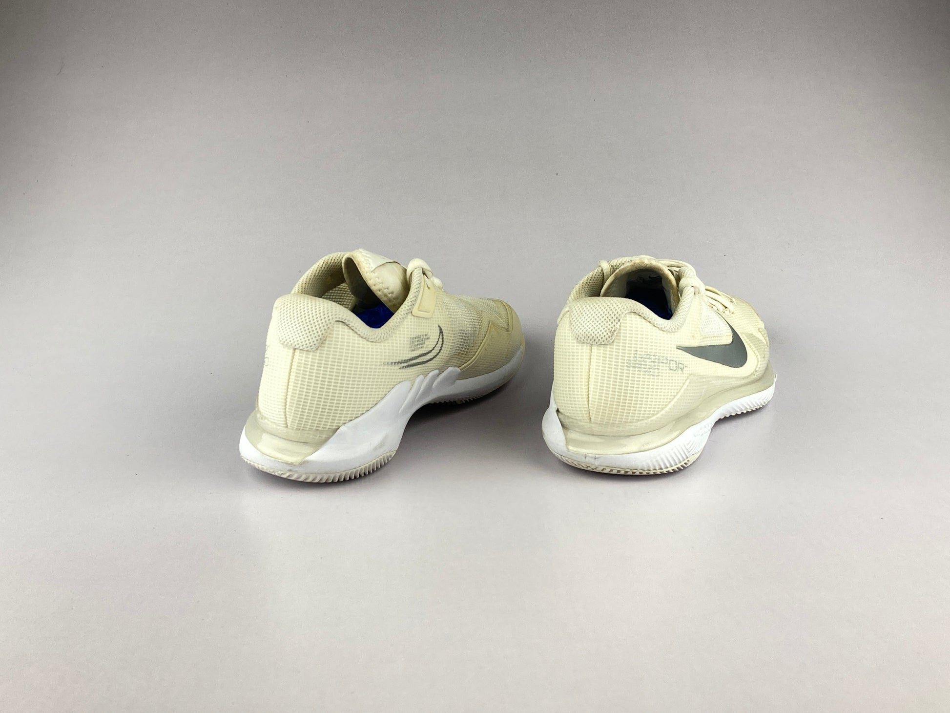 Nike Court Wmns Air Zoom Vapor Pro 'White/Metallic Silver'-Running-Athletic Corner