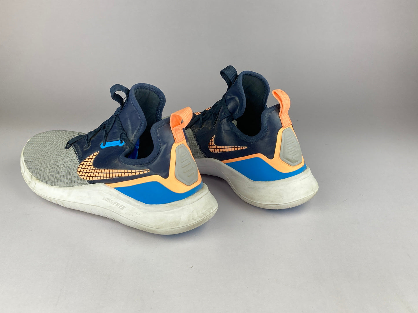 Nike Wmns Free TR8 Low Textile Trainers 'Blue/Orange/White'-Running-Athletic Corner