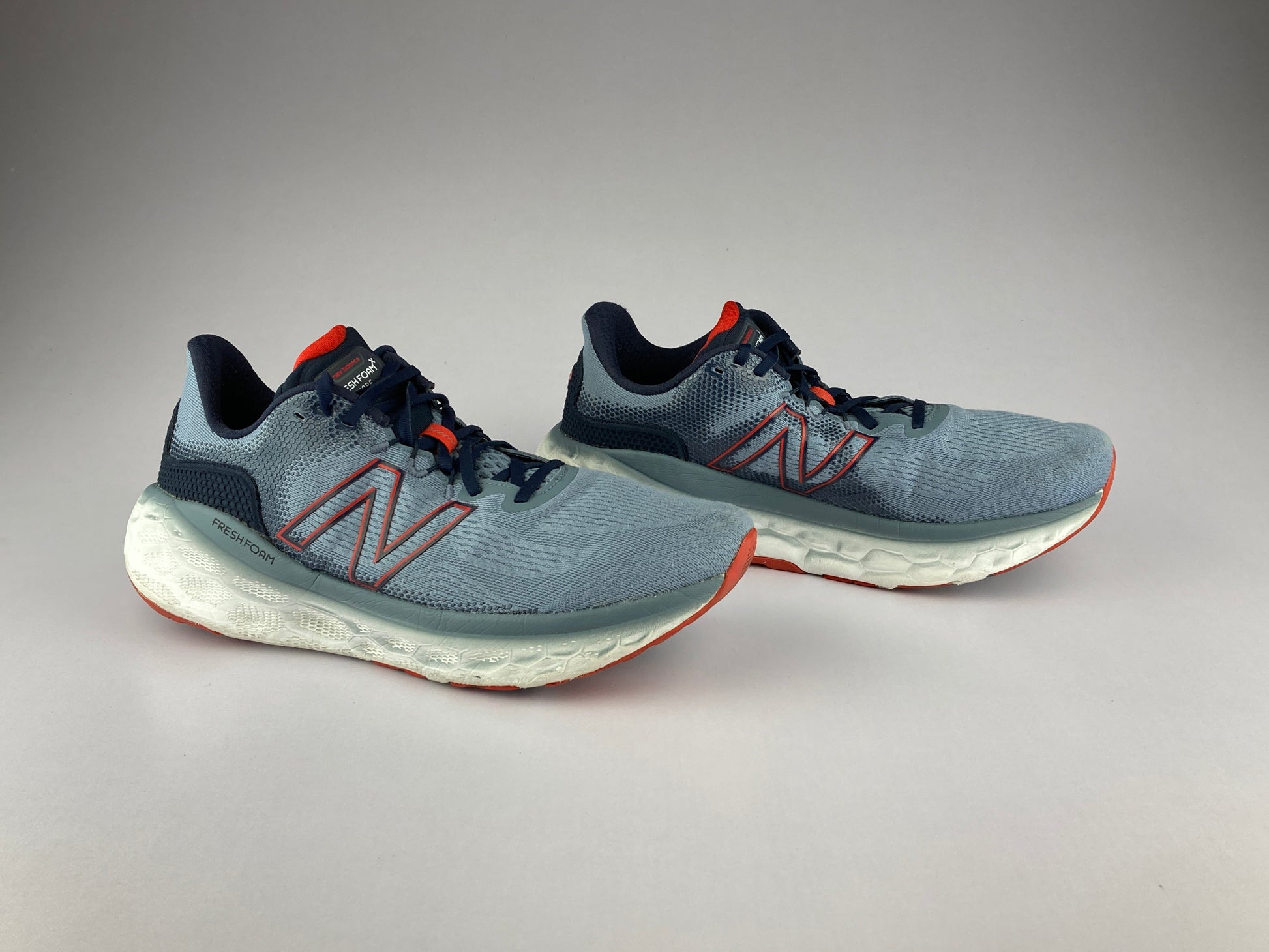 New Balance Fresh Foam More V3 'Ocean Grey/Velocity Red'-Running-Athletic Corner