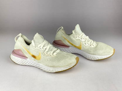 Nike Wmns Epic React Flyknit 2 'White/Pink Foam'