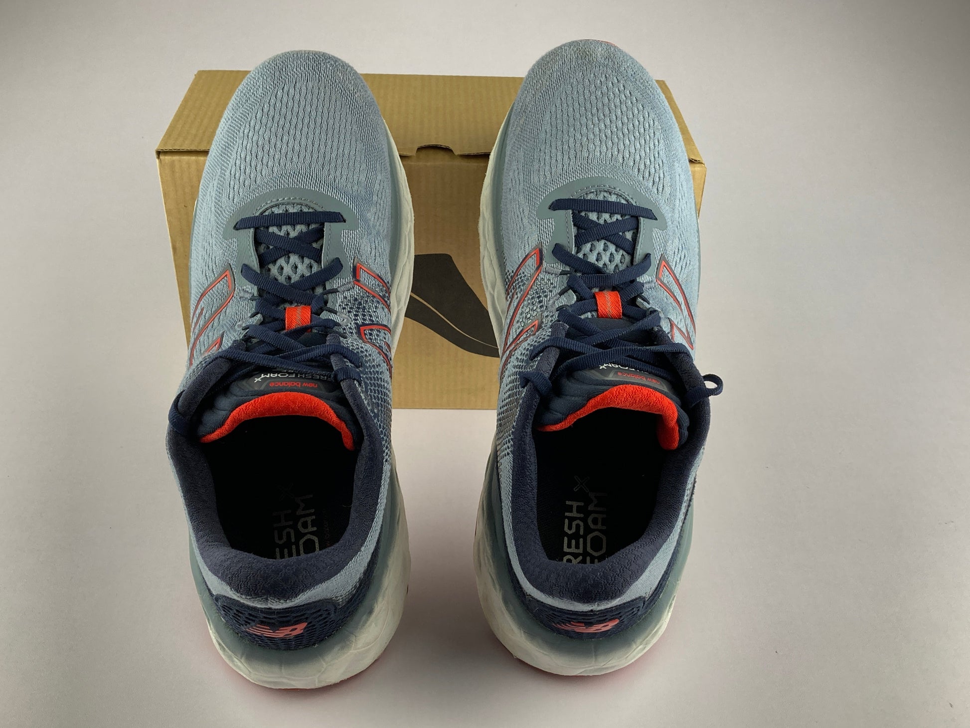 New Balance Fresh Foam More V3 'Ocean Grey/Velocity Red'-Running-Athletic Corner