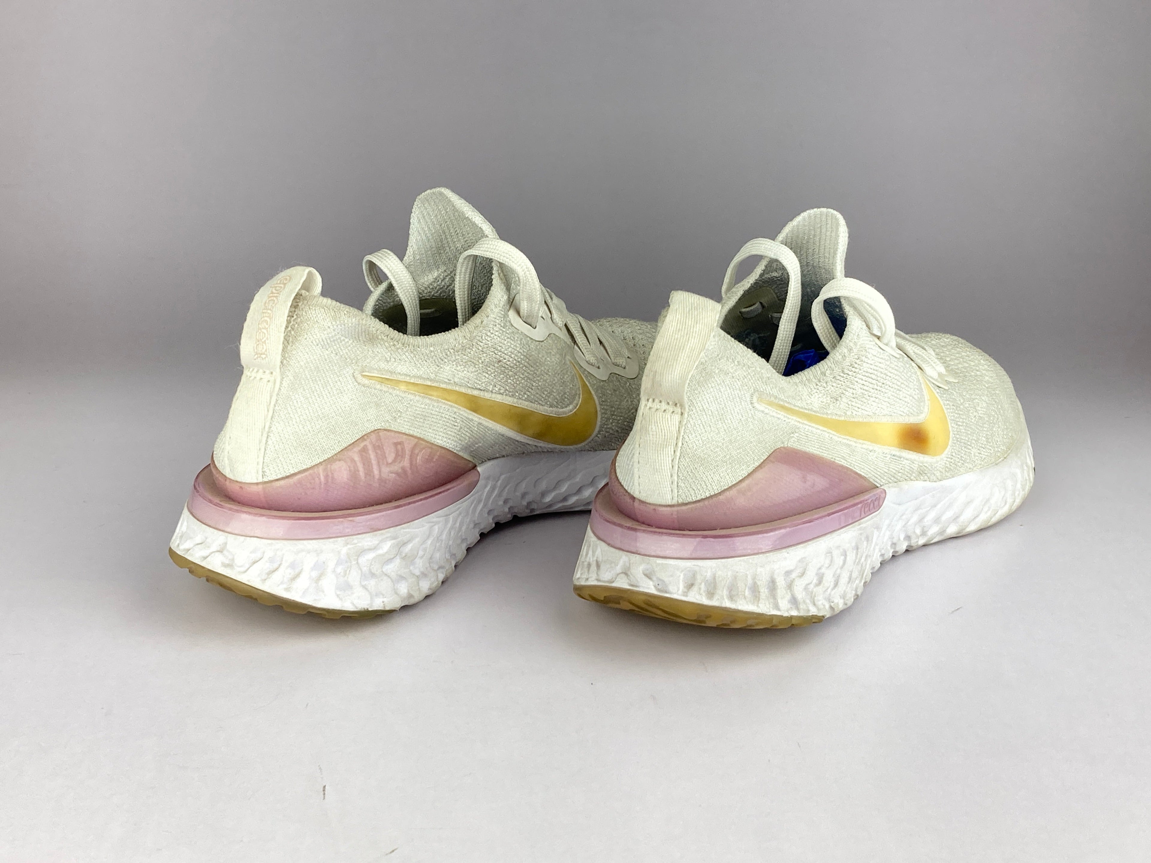 Nike Wmns Epic React Flyknit 2 'White/Pink Foam'-Running-Athletic Corner