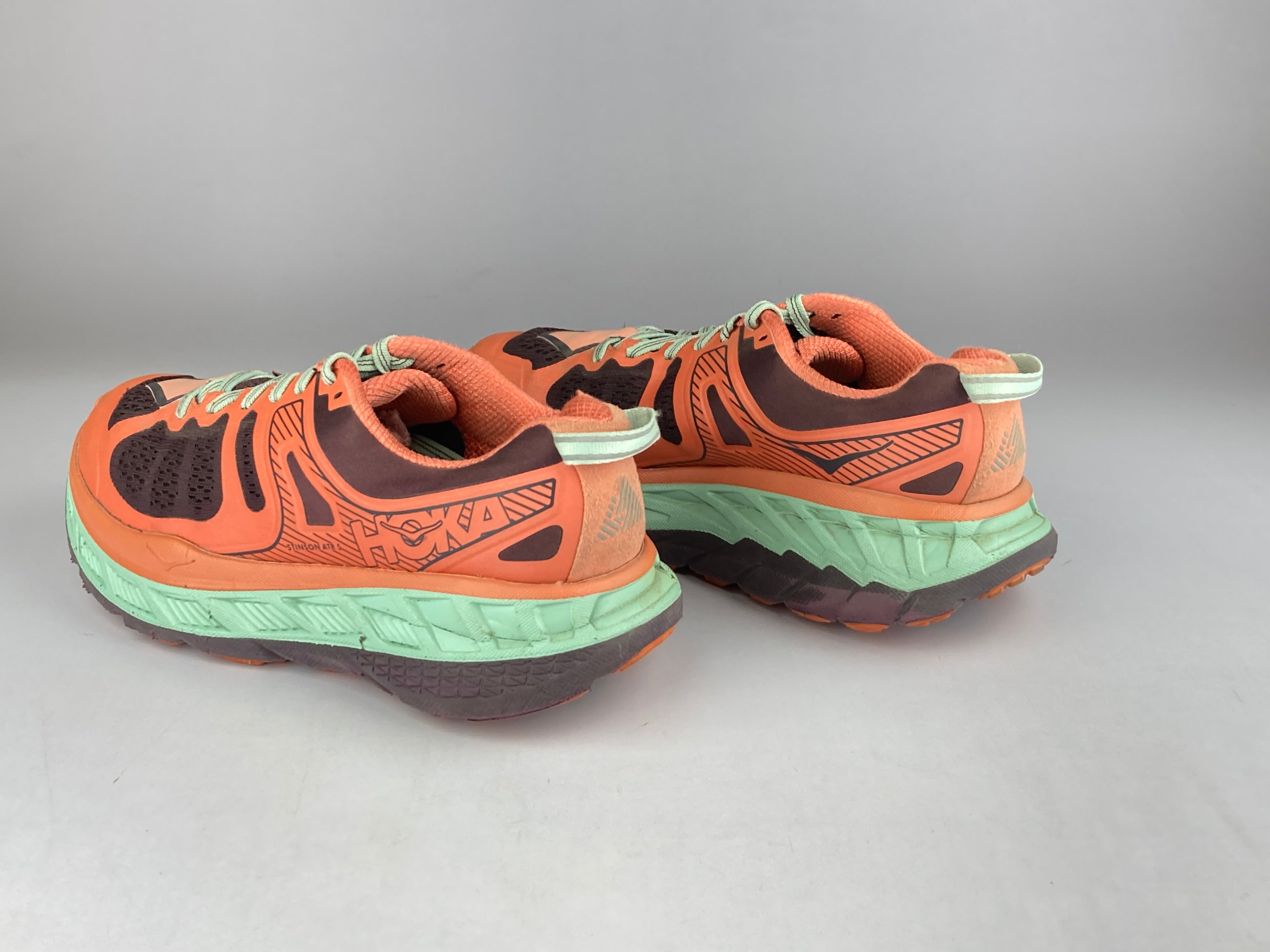 Hoka One One Wmns Stinson ATR 5 'Peach/Purple'-Running-Athletic Corner