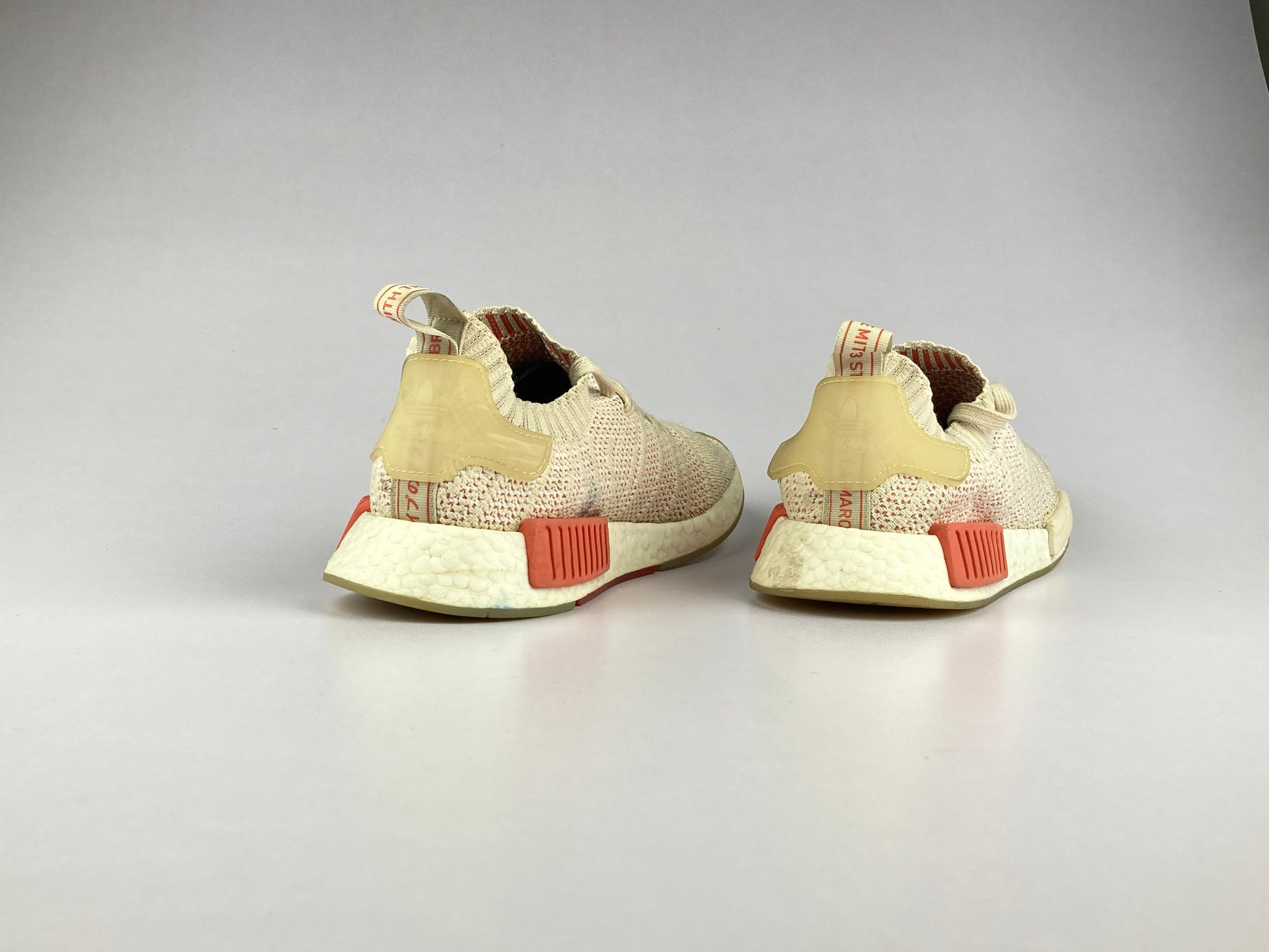 adidas Wmns NMD R1 STLT 'Linen/Crystal White'-Sneakers-Athletic Corner