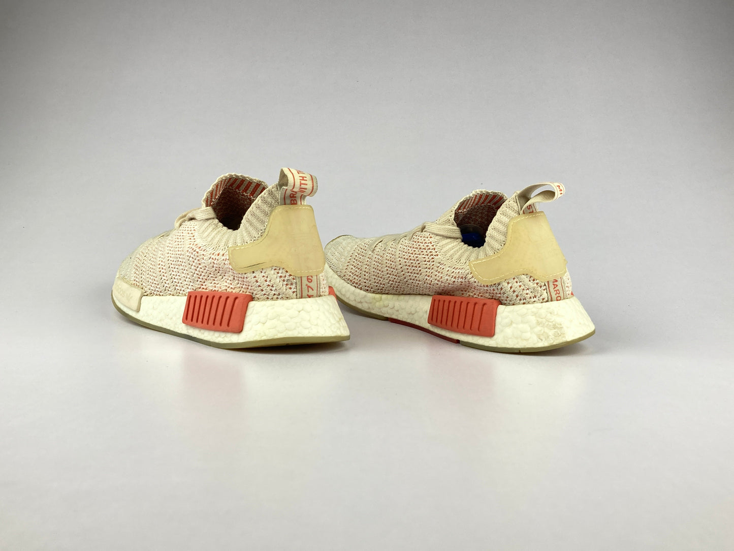 adidas Wmns NMD R1 STLT 'Linen/Crystal White'-Sneakers-Athletic Corner