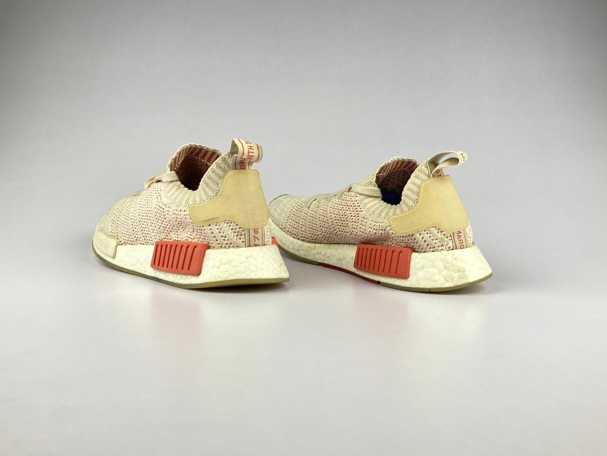adidas Wmns NMD R1 STLT 'Linen/Crystal White'-Sneakers-Athletic Corner