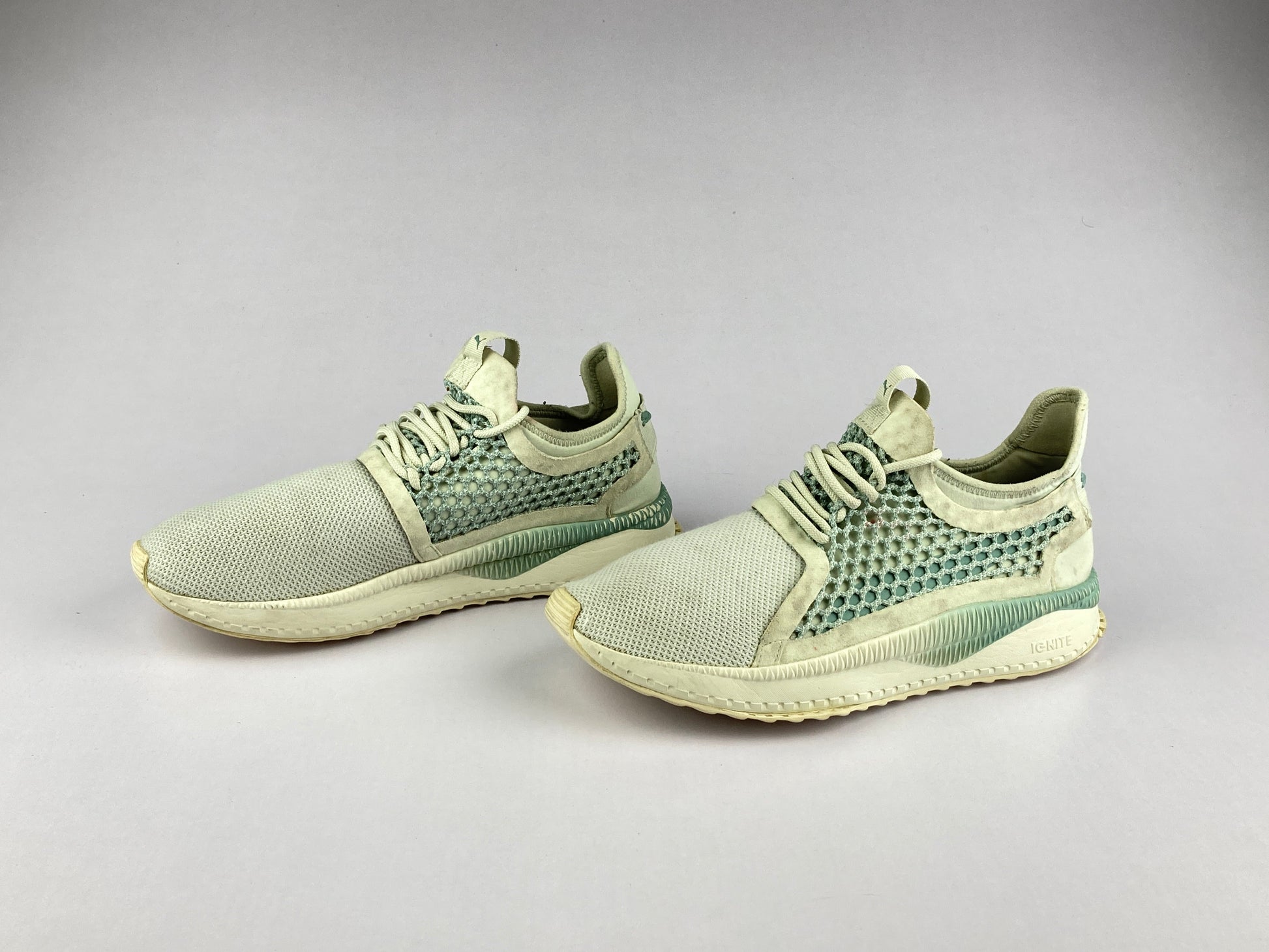 Puma Tsugi Netfit 'Blue Flower-Aquifer/Whisper White'-Running-Athletic Corner