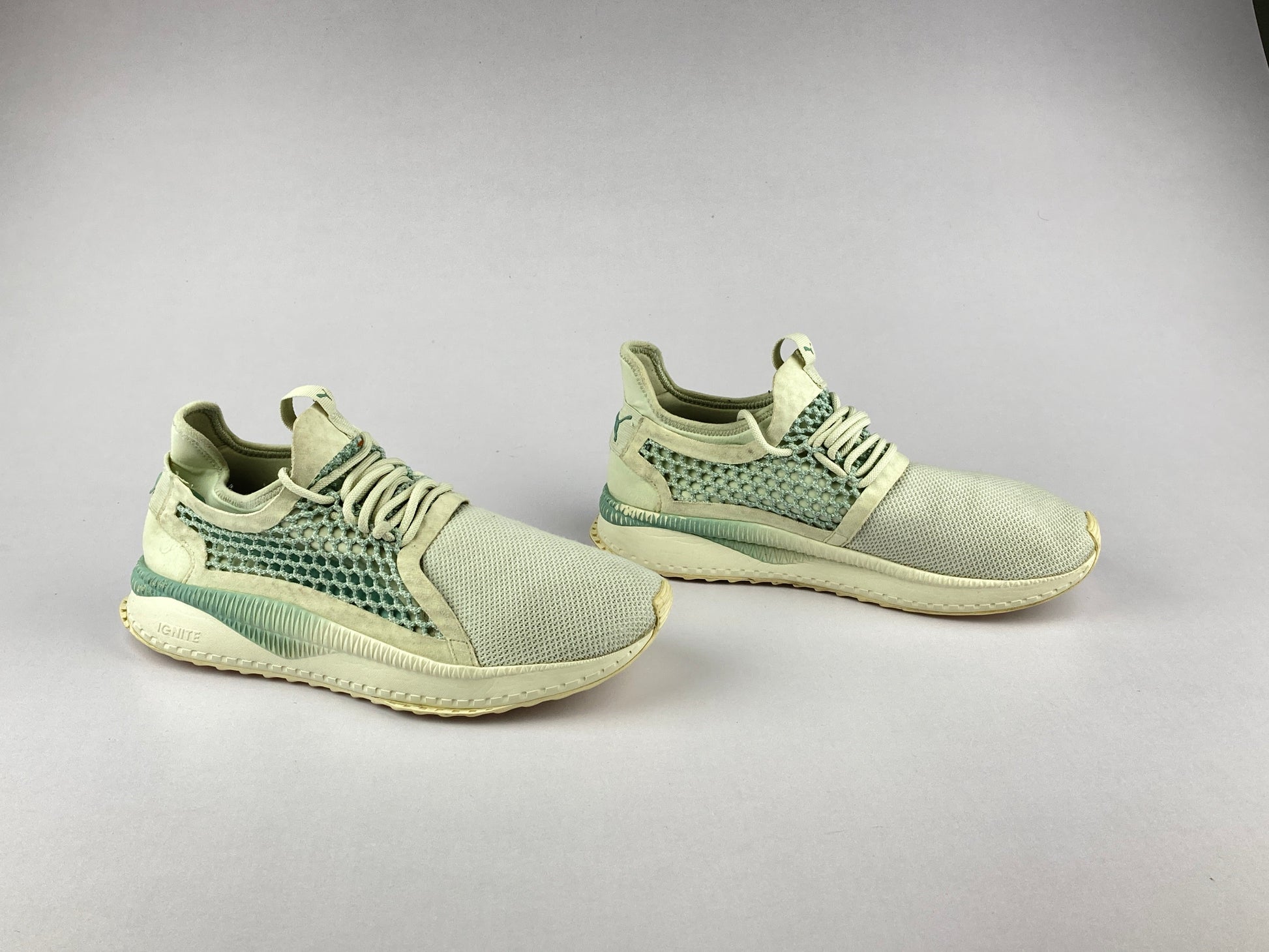 Puma Tsugi Netfit 'Blue Flower-Aquifer/Whisper White'-Running-Athletic Corner